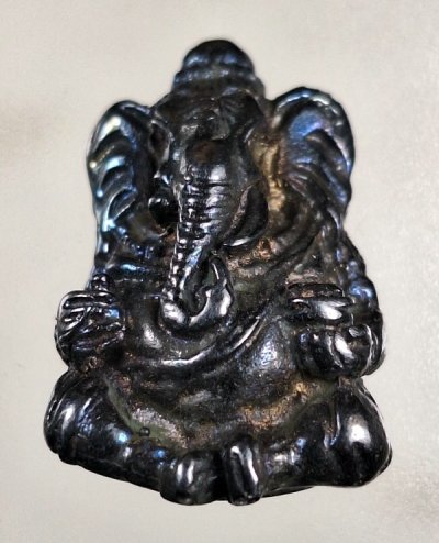 เคาะเดียว.....รูปหล่อพระพิฆเนศวร์หลวงพ่อสนิท วัดลำบัวลอย นครนายก เนื้อเมฆพัตร