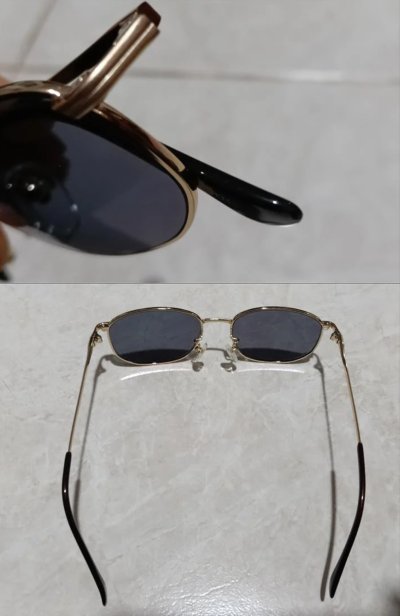 1500.-แว่นกันแดด KMS เกรดพรีเมี่ยม สภาพสวยและทนมาก มือสอง 2