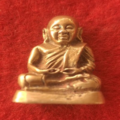 รูปหล่อหลวงพ่อเงิน วัดบางคลาน อุดกริ่ง ตอกโค๊ตด้านฐาน