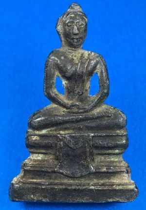 @@@เคาะแรก400บาท@@@พระอู่ทองฐานผ้าทิพย์ กรุวัดมเหยงค์ จ.อยุธยา เนื้อชินเงิน สภาพสวยมีหน้ามีตา