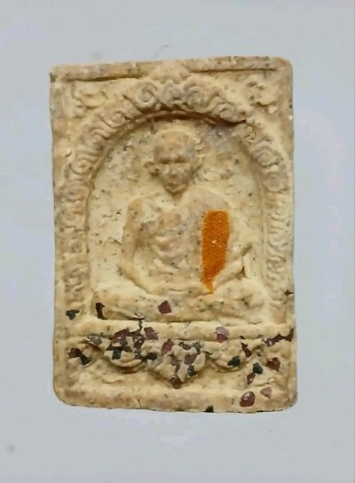 พระผงมงคลเกษม 3 โรยพลอย จีวร หายากคัดสวย ปี23