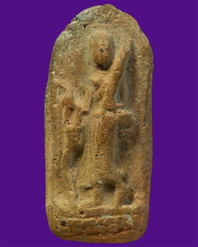 พระสิวลี ใบมะยม หลวงพ่อกวย วัดโฆสิตาราม เนื้อดิน