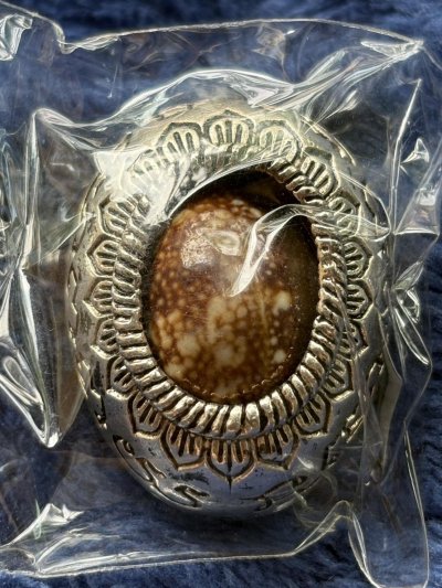 เบี้ยแก้(วัดสร้าง) รุ่นปาฎิหาริย์ พลิกชีวิต 999 หลวงปู่ศิลา วัดโพธิ์ศรีสะอาด กาฬสินธุ์ หมายเลข 3177 พร้อมกล่องเดิม