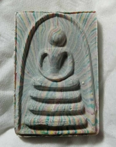 329..............วัดใจ ............พระสมเด็จ แพ 4 พัน ( เนื้อลาย นิยม หายาก ข้าง จุด ตะกรุดทองคำ )// กล่องเดิม สวยเดิมๆ ประกวดได้เลย