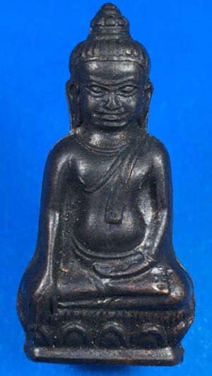 @@@เคาะแรก200บาท@@@พระหูยาน รุ่นปืนแตก วัดราชบพิธ ปี2513 หลัง ภปร. เนื้อทองแดงรมดำ จ.กรุงเทพ