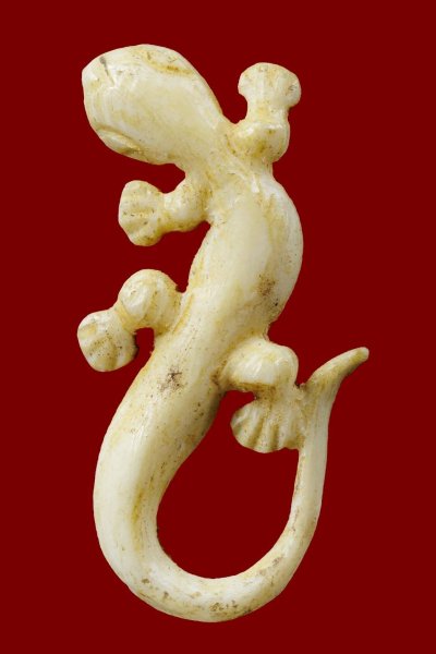 จิ้งจกพ่อหน่าย เนื้องาแกะเก่า