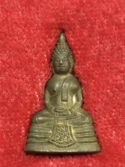 พระกริ่งหลวงพ่อโสธร วัดโสธรวราราม จ.ฉะเชิงเทรา ปี 2535 เนื้อทองผสม กริ่งดัง พร้อมกล่องเดิม