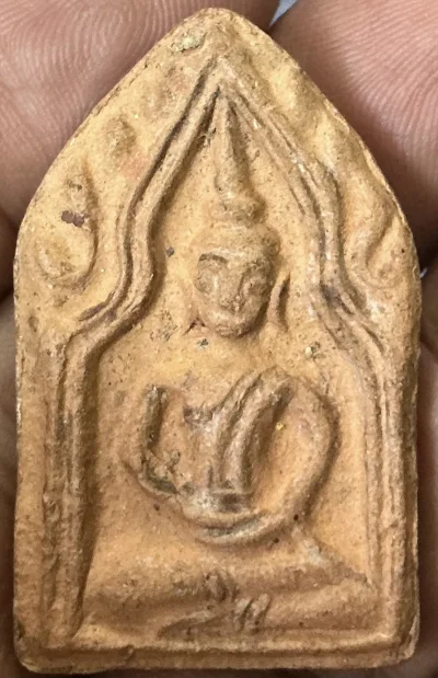 พระขุนแผนบ้านกร่างพิมพ์ทรงพลเล็กรุ่นยุทธหัตถี 414 ปี 2549