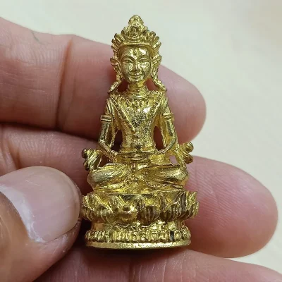 ✅D2933 วัดใจ 50 พระกริ่งพระมหาโพธิสัตว์กวนอิม(อวโลกิเตศวร) กวนอิมธรรมสถาน เขตหนองแขม กรุงเทพฯ 2539