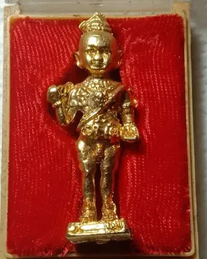 กุมารทอง (เทพ) วัดฤาษีนุตจรัสวงษาราม จ.สระบุรี  (นิยมตนใหญ่)กล่องเดิมๆ