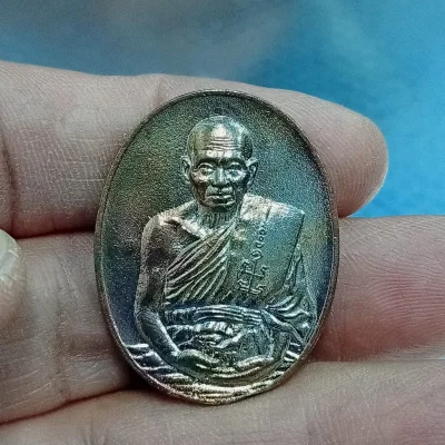 ✅1-2443 วัดใจ 50 เหรียญหล่อ มหาปราบ รวยหายห่วง หลวงพ่อหวั่น วัดคลองคูณ จ.พิจิตร 2561 กล่องเดิม
