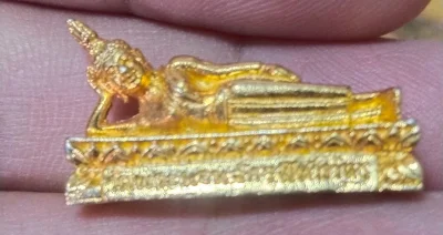รุปหล่อพระนอนจักรสีห์ ปี 2538 วัดพระนอนจักรสีห์ วรวิหาร จ.สิงห์บุรี