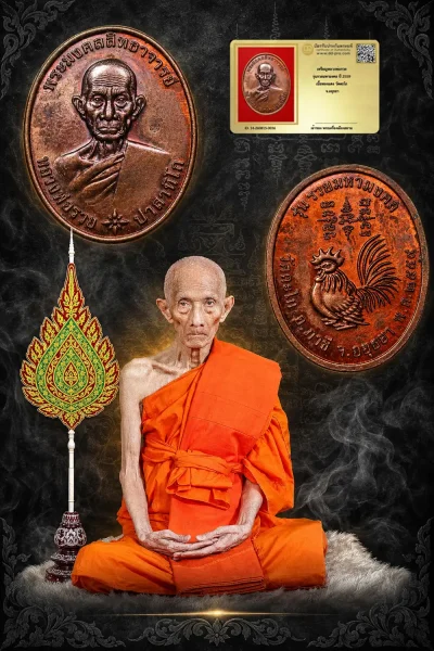 +++ เริ่มประมูล พระแท้ๆ 40 ครับ หายากมาก ครับ วัดใจให้ครับ เหรียญหลวงพ่อรวย รุ่นรวยมหามงคล ปี 2559 เนื้อทองแดง วัดตะโก จ.อยุธยา ทุนมาแพง *** ตัวจริงเสียงจริง *** แท้ดูง่ายครับ +++ ข้อมูลตามบัตรรับประกัน +++