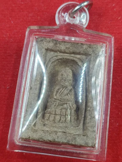 พระผง หลวงปู่ทวด รุ่นซุ้มโบราณ เนื้อว่าน ปี2544 วัดห้วยมงคล หัวหิน ประจวบคีรีขันธ์ เลี่ยมพร้อมใช้