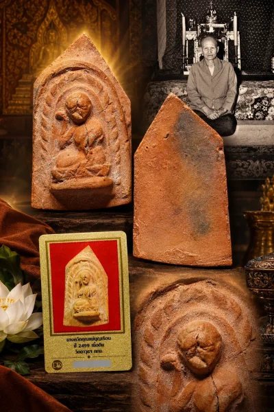 รับประกันพระแท้ !!!! นางกวักคุณแม่บุญเรือน ปี 2499 เนื้อดิน วัดอาวุธฯ กรุงเทพมหานคร