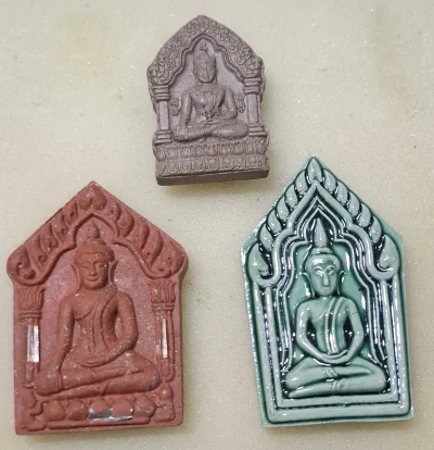 ชุดพระขุนแผน เกจิ 3 องค์ครับ