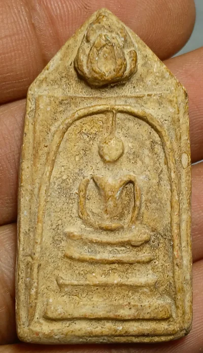พระสมเด็จ หลังปั้มหมึกเจดีย์