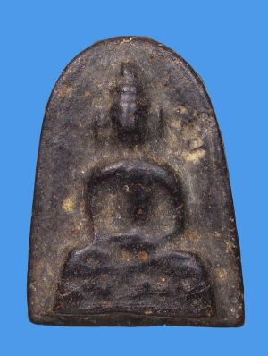 หลวงพ่อเป้า วัดใหม่สุวรรณประดิษฐ์ เนื้อผงคลุกรัก จ.นครปฐม