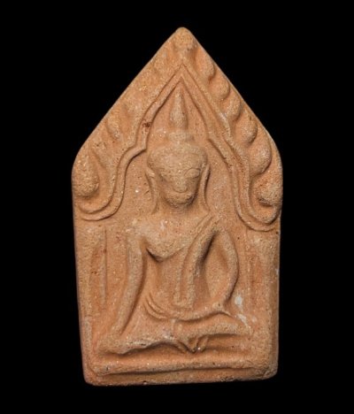 **เคาะแรก 45**พระขุนแผนพิมพ์ใหญ่ หลวงปู่ทิม วัดพระขาว อยุธยา เนื้อดินเผา ปี2551