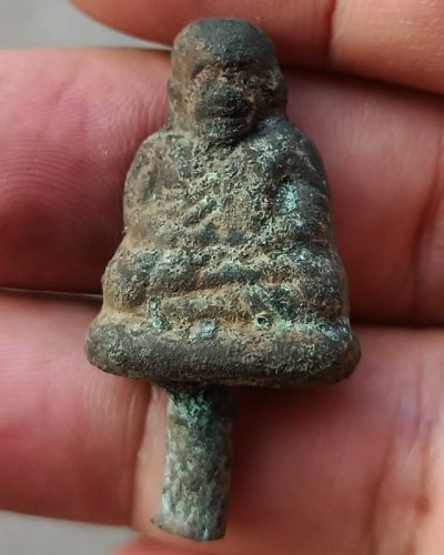 แท้ๆ จากวัด !! รูปหล่อหลวงพ่อเงิน รุ่นปืนแตก วัดคงคาราม (บางคลานใต้) ตัดจากช่อกรรมการ ปี 2528 (3)