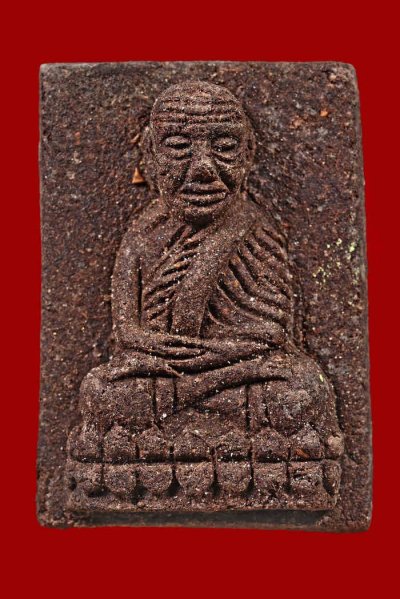 ʕ•́ᴥ•̀ʔっ..พระหลวงพ่อทวด หลัง สก. พิมพ์เหลี่ยม ปี 44 วัดห้วยมงคล จ.ประจวบคีรีขันธ์ + บัตร dd-pra