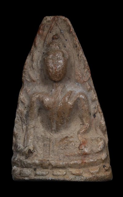 พระพุทธชินราช หลวงพ่อเงิน วัดดอนยายหอม จ.นครปฐม เนื้อดิน