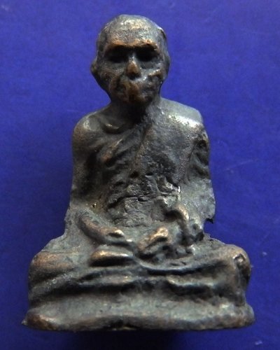 รูปหล่อรุ่นจุลกฐิน หลวงพ่อเขียน วัดสำนักขุนเณร จ.พิจิตร พ.ศ.2500-2507