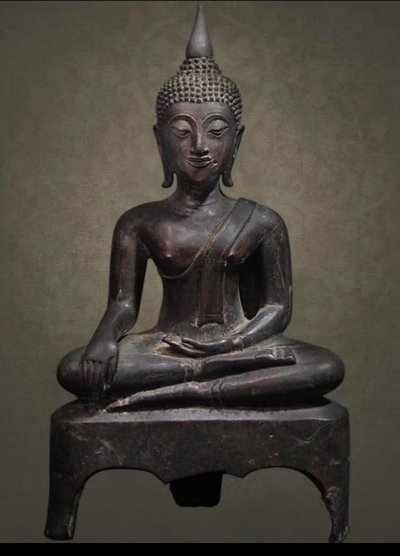 พระพุทธรูปสมัยกำแพงเพชร หน้าตัก 4 นิ้ว (ติดที่2 งานโคราช)