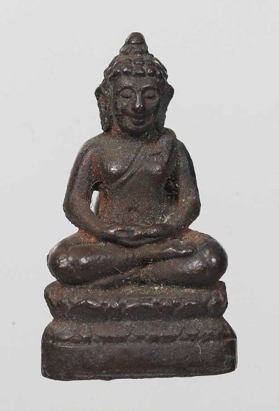 200.- พระชัยวัฒน์ หลวงพ่อเพี้ยน วัดเกริ่นกฐิน จ.ลพบุรี ปี2540 (รุ่นเสริมบารมี) เนื้อนวะ