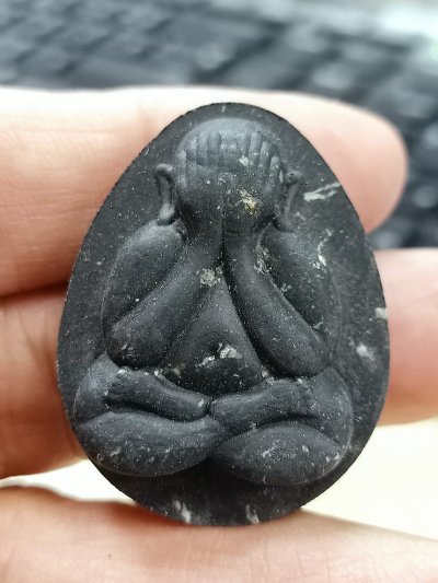 1-1981 วัดใจ 50 พระปิดตา เศรษฐีบุญฤทธิ์ปลดหนี้ หลวงพ่อจอน วัฑฒจิตโต วัดบุญฤทธิ์ นครราชสีมา กล่องเดิม