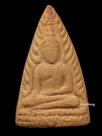 ʕ•́ᴥ•̀ʔっ. . พระพุทธชินราข ท่านพ่อลี เนื้อดิน พิมพ์เล็ก ปี พ.ศ.2496 + บัตรตรวจสอบ dd-pra