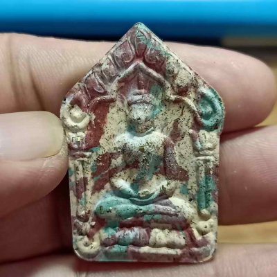 2-523 วัดใจ 150 ขุนแผนชินบัญชร ดวงเศรษฐี หลวงพ่อสิน วัดละหารใหญ่จ.ระยอง ปี 2560 ก้นครก ตะกรุดเงิน จัดสร้าง 999 องค์ กล่องเดิม G#3