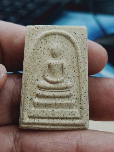 1-1079 วัดใจ 50 พระสมเด็จพระพุฒาจารย์โต รุ่นที่ระลึกสร้างพระอุโบสถ วัดระฆัง จ.กรุงเทพ หลังตรายาง กล่องเดิม