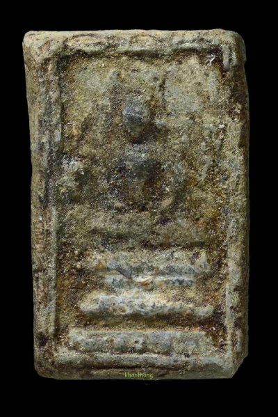 ʕ•́ᴥ•̀ʔっ..พระปิลันทน์ พิมพ์สี่เหลี่ยมปรกโพธิ์ + บัตรตรวจสอบ dd-pra