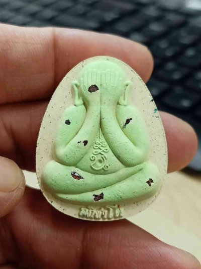 2-1754 วัดใจ 100 พระปิดตาจัมโบ้ เหนือดวง หลวงพ่อนงค์ วัดบางน้ำชน ธนบุรี จ.กรุงเทพ ปี 2566 จัมโบ้ มวลสารดี หมายเลข 53 กล่องเดิม