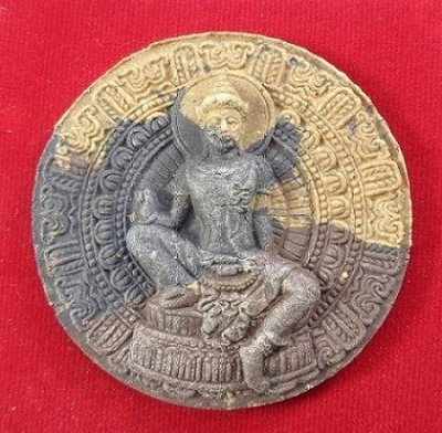 (70-) พระเทวราชโพธิสัตว์ จตุคามรามเทพ รุ่นเจ้าสัวยุคแปด พุทธาภิเษก 3 วาระ ปี 2550 ขนาด 5 ซม.