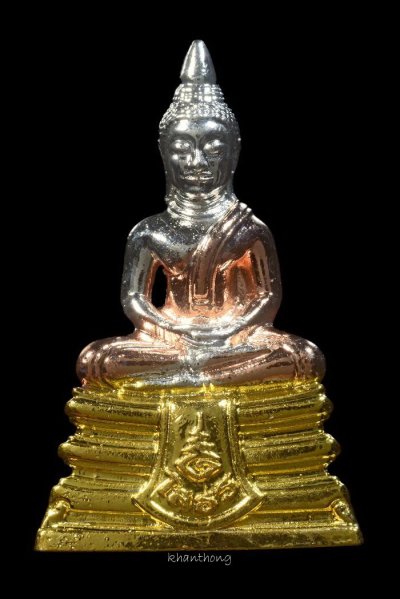 ʕ•́ᴥ•̀ʔっ..หลวงพ่อพุทธโสธร รุ่นสร้างโรงพยาบาลวัดสมาน เนื้อสามกษัตริย์ ปี ๒๕๖๑