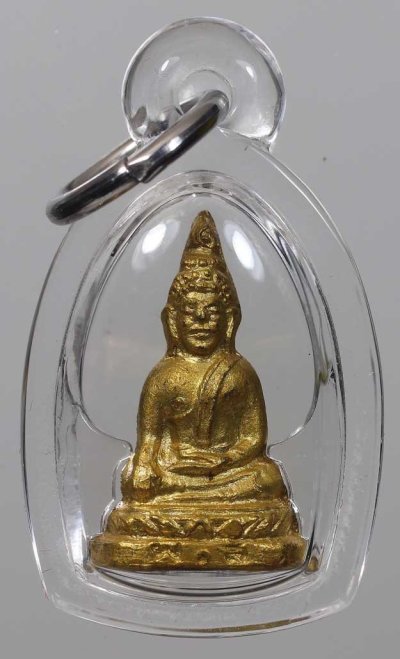 หลวงพ่อองค์ตื้อ รุ่นแรก ปี2512 พิมพ์พระชัยวัฒน์ จ.หนองคาย (หายาก + สวย)