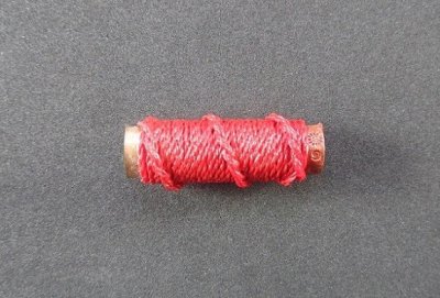 (120-) ตะกรุดจักรพรรดิ์มหาปราบ หลวงปู่พวง วัดเทพนรสิงห์ จ.บุรีรัมย์ เนื้อทองแดงเชือกถัก สวยครับ