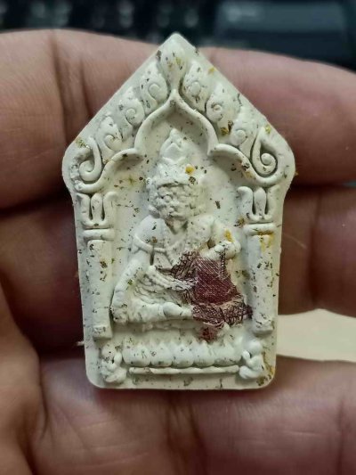 2-45 วัดใจ 50 อาจารย์แจ้ดับเทียนชัย พระขุนแผนบูชาครู รุ่นแรก สองเศรษฐีบารมีครูแรง นะมะพะทะ เสาร์ 5/65 พิธี 9 วาระ วัดอัมพวัน จ.มุกดาหาร 2565 เนื้อผงสีขาว พิมพ์พ่อแก่ฤาษี โรยแบงค์ หมายเลข 30 กล่องเดิม