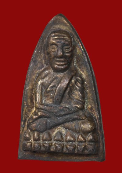 พระหลวงพ่อทวด ปี 2536 วัดในหาน พิมพ์หลังเตารีด 4 โค๊ต จ.ภูเก็ต