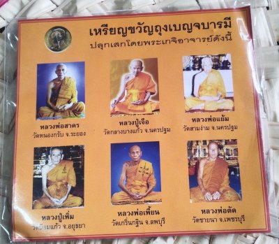 เหรียญขวัญถุงเบญจบารมี ปี 2551