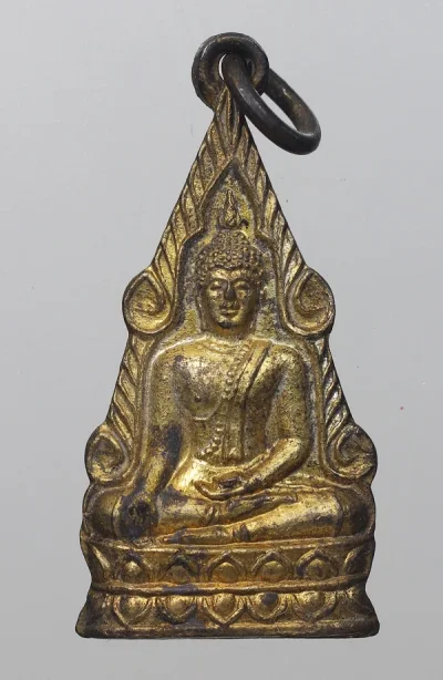 100.- เหรียญพระพุทธชินราช หลวงพ่อบุญมี ปี 2504 วัดอ่างแก้ว เขตภาษีเจริญ กรุงเทพมหานคร
