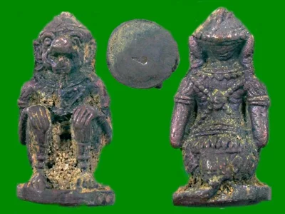หนุมาน หลวงปู่หมุน รุ่นเทพสถิตย์ ปี 2544