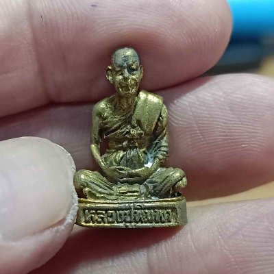 ✅1-331 วัดใจ 50 รูปหล่อ หลวงปู่พิมพา ที่ระลึกวางศิลาฤกษ์ศาลาการเปรียญ วัดคุ้งใหญ่ชัยมงคล จ.นครสวรรค์ ปี 2535 #2 กล่องเดิม