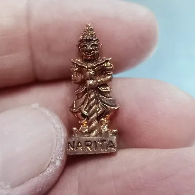 ✅1-2358 วัดใจ 50 รูปหล่อลอยองค์ ท้าวเวสสุวรรณ narita in Japan อาจารย์ตี๋เล็ก สำนักปฏิบัติธรรมเขาสุนะโม จ.เพชรบูรณ์ กล่องเดิม