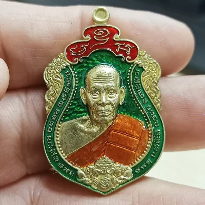 ✅1-2310 วัดใจ 50 เหรียญเสมา บารมี 8 ทิศ หลวงพ่อพัฒน์ วัดห้วยด้วน นครสวรรค์ 2565 ทล.ลงยา เลข 155 กล่องเดิม