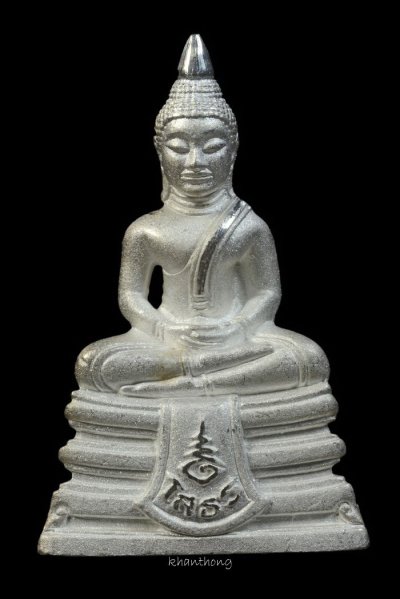 ʕ•́ᴥ•̀ʔっ..หลวงพ่อพุทธโสธร รุ่นสร้างโรงพยาบาลวัดสมาน " เนื้อเงิน " ปี๒๕๖๑
