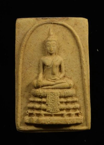 800.- สมเด็จพระประธาน พิมพ์ใหญ่ หลวงพ่อคง วัดวังสรรพรส จ.จันทบุรี ปี 16+ตลับเงินผสมลงยา องค์ที่1