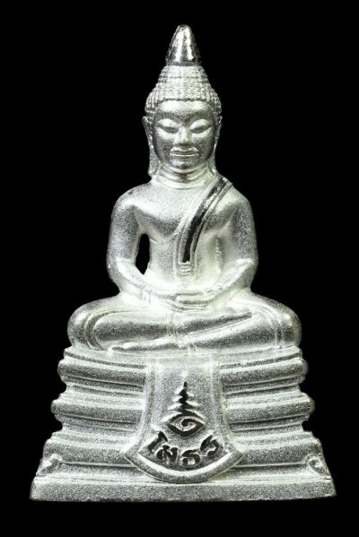 ʕ•́ᴥ•̀ʔっ..หลวงพ่อพุทธโสธร รุ่นสร้างโรงพยาบาลวัดสมาน " เนื้อเงิน " ปี๒๕๖๑